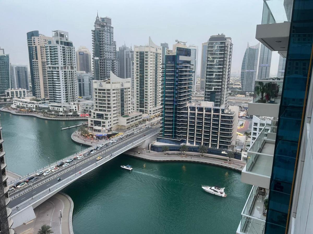 Spacious 1Br With Full Marina View Dubaj Kültér fotó