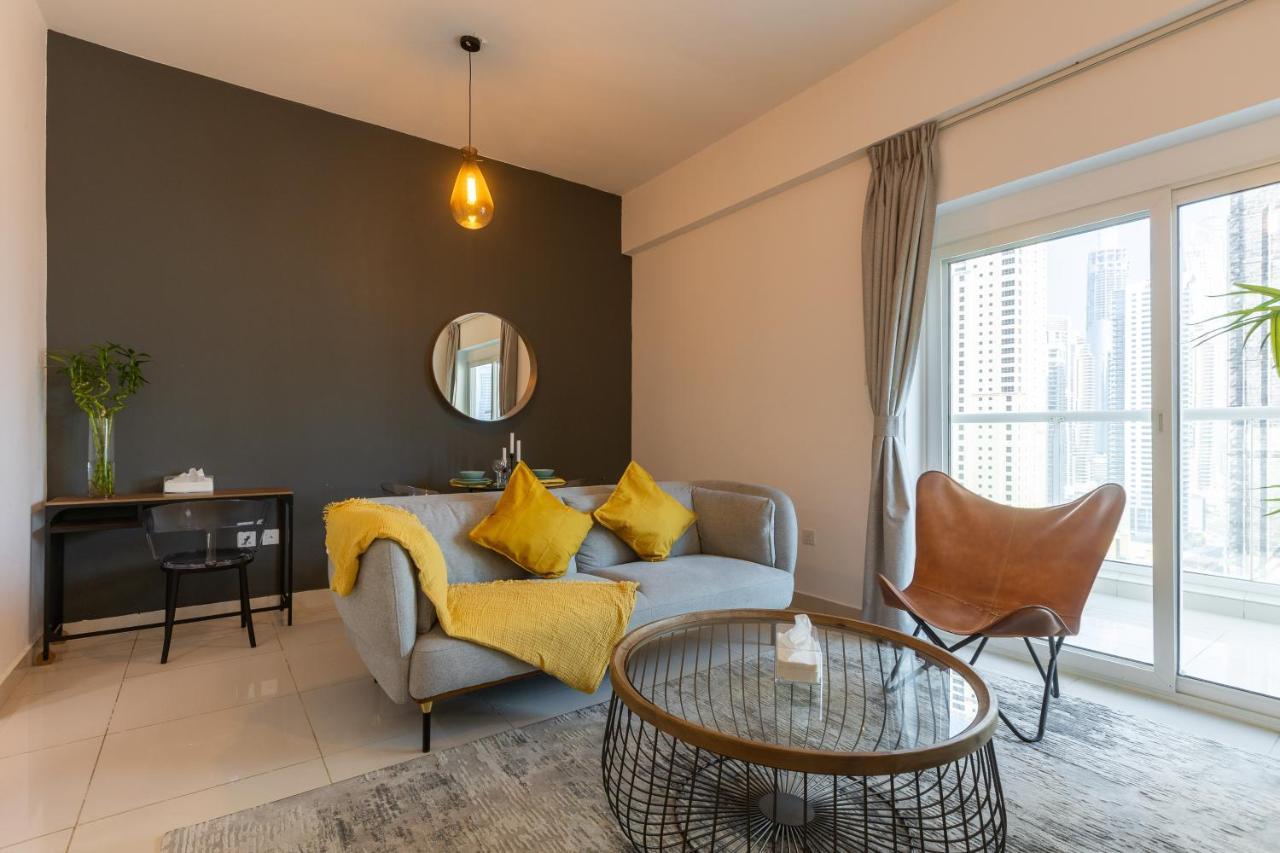 Spacious 1Br With Full Marina View Dubaj Kültér fotó