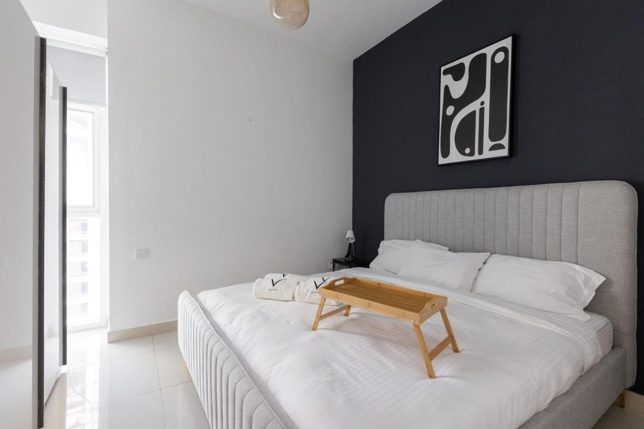 Spacious 1Br With Full Marina View Dubaj Kültér fotó