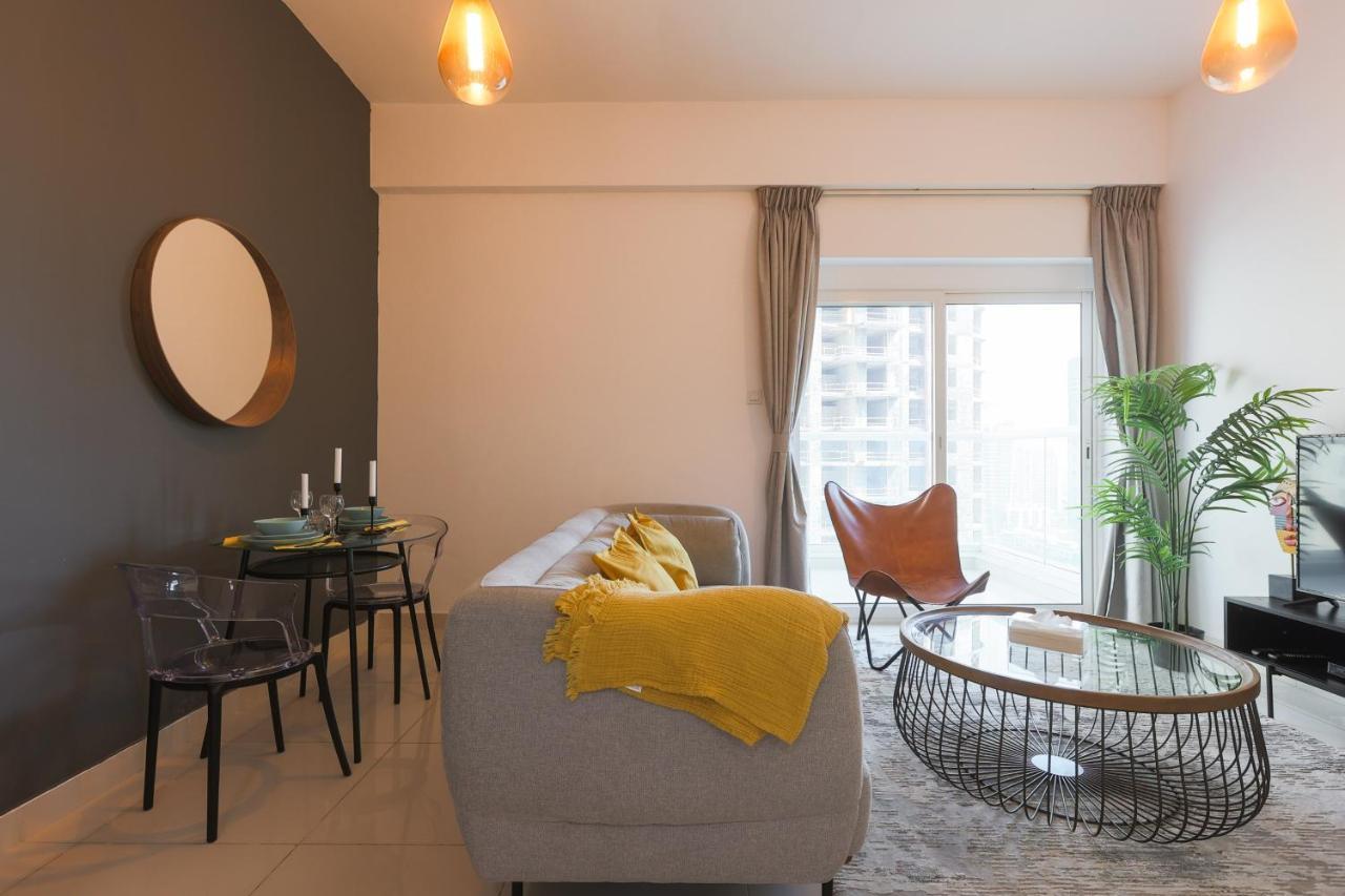 Spacious 1Br With Full Marina View Dubaj Kültér fotó