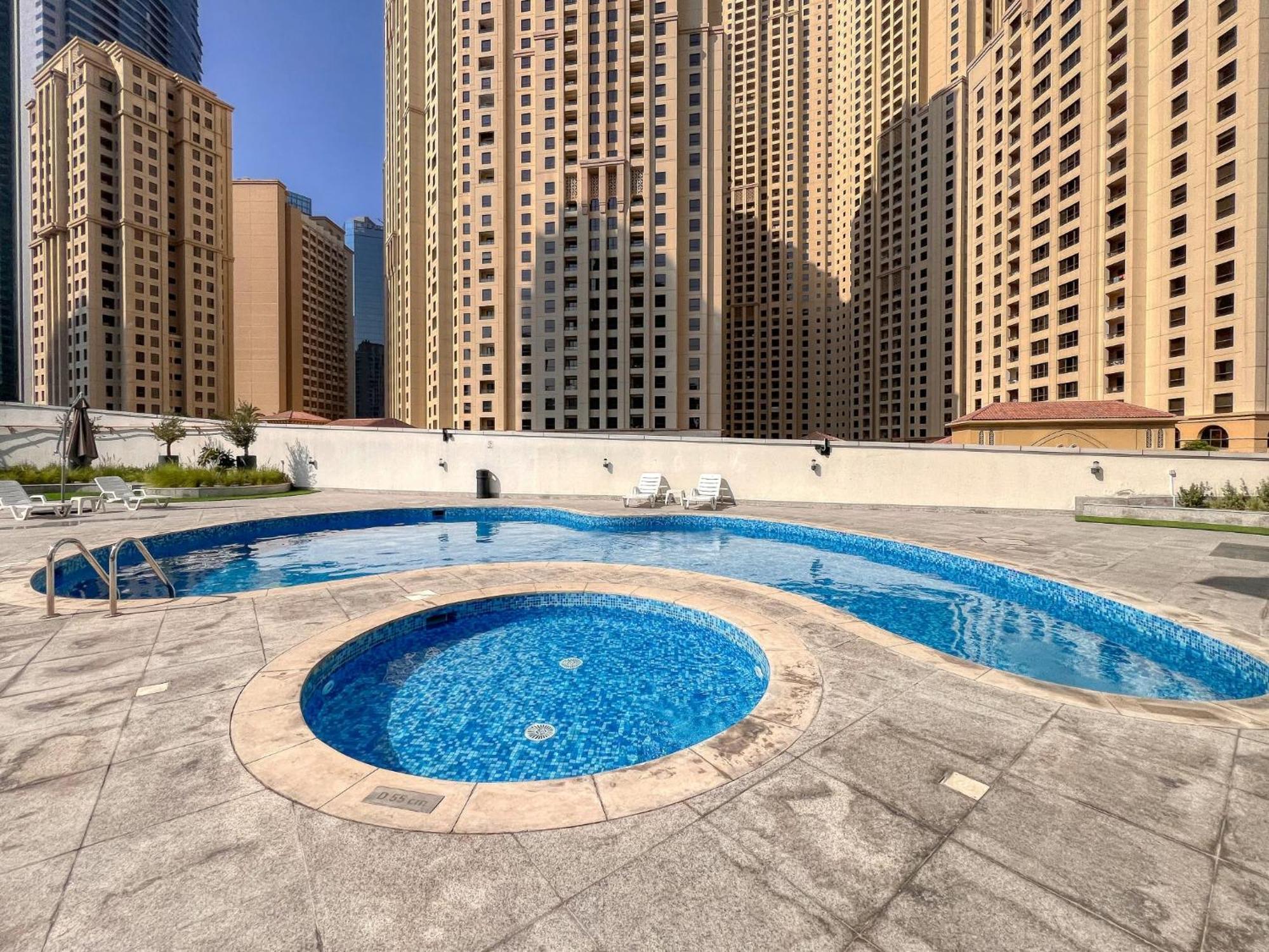 Spacious 1Br With Full Marina View Dubaj Kültér fotó